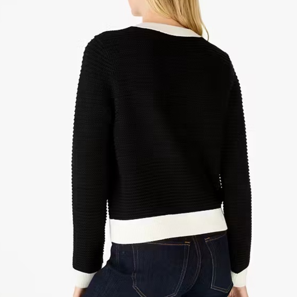 Kate Spade Colorblock Lady Sweater Jacket - Picture 4 of 5